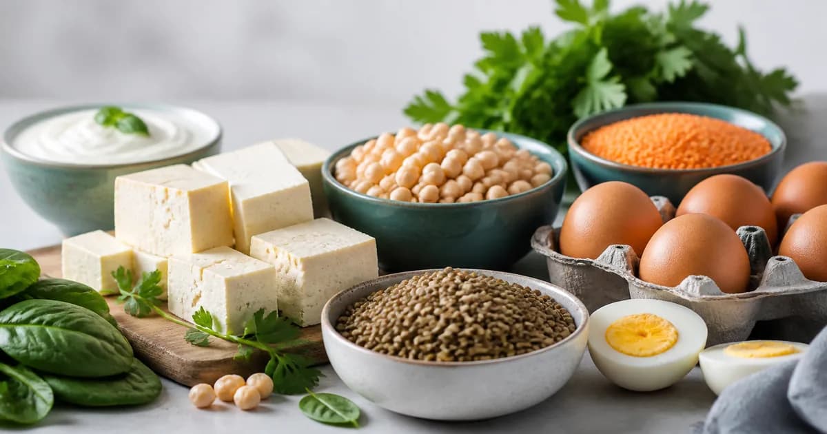 Cover image for High-Protein Vegetarian Diet: Sources, Targets and a Sample Day
