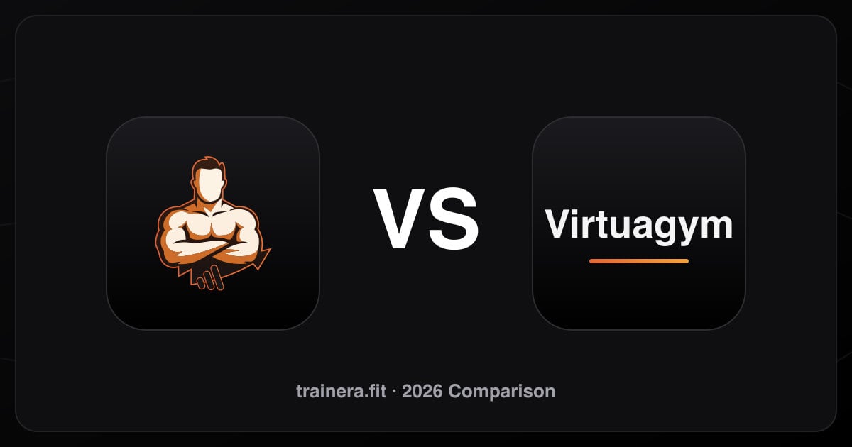 Trainera vs Virtuagym: Iskrena usporedba 2026