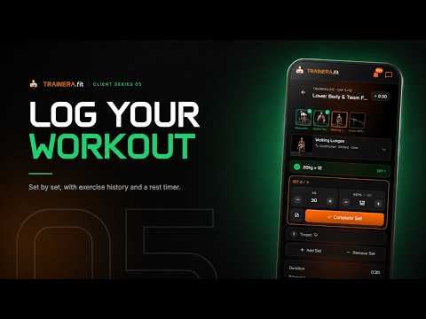 Running a real workout, set by set