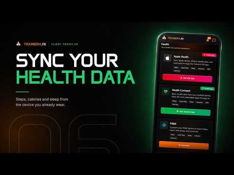 Syncing your health data from watch and phone