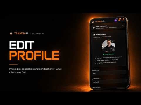 Edit profile: the page clients judge you on