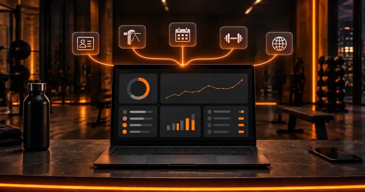 Gestionale palestra tutto in uno invece di cinque strumenti