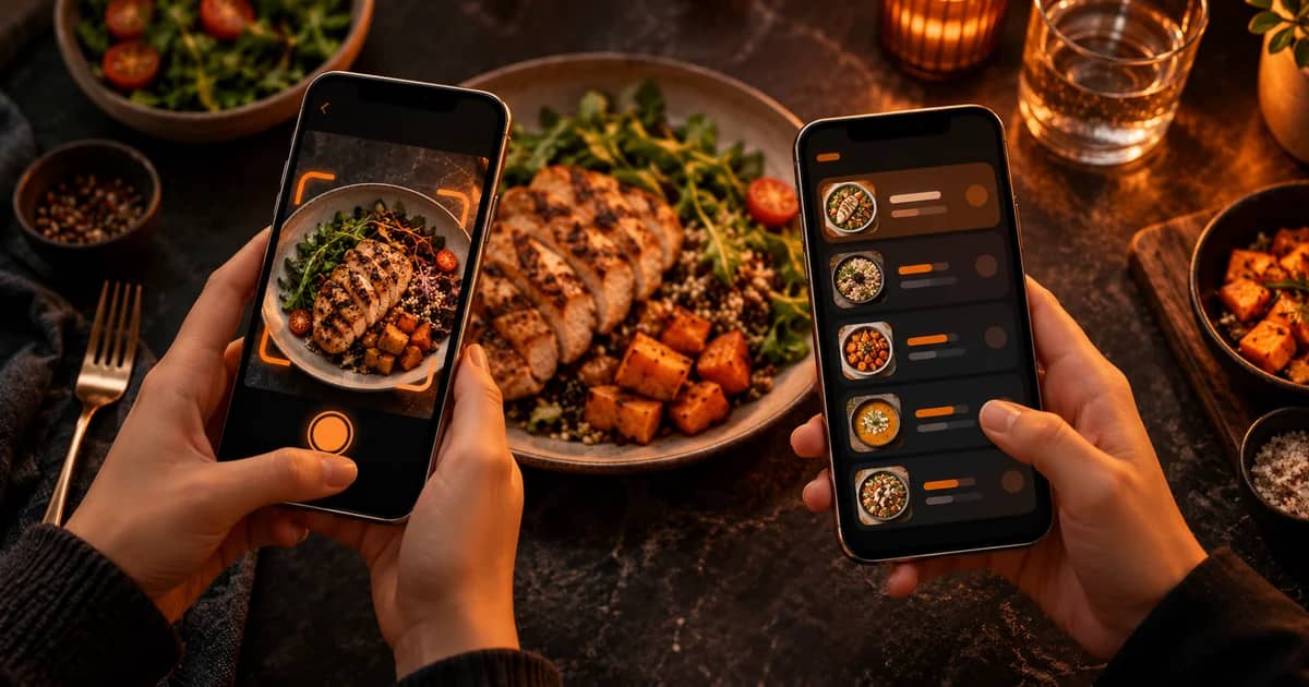 Cal AI vs MyFitnessPal: foto eller fødevaredatabase