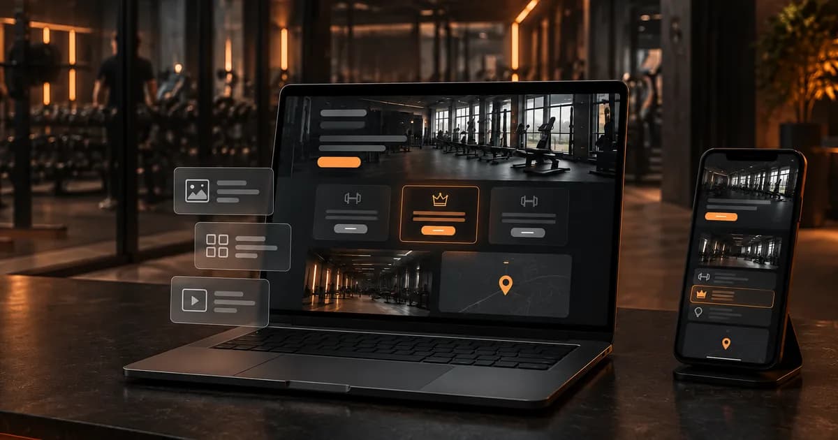 Sito web per palestra: cosa serve per vendere abbonamenti