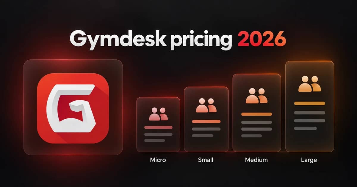 Gymdesk Pricing 2026: Every Plan, Add-on and Real Cost