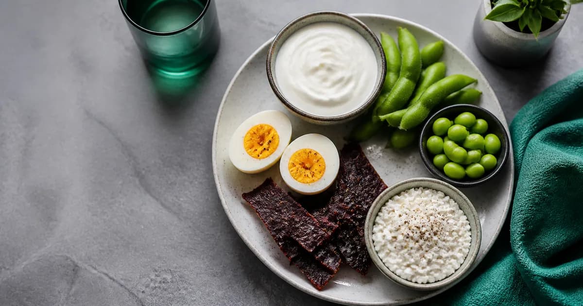 Cover image for 12 eiweißreiche Snacks mit groben Makros