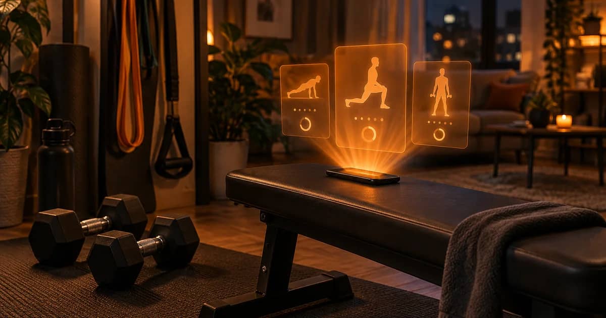 Home-Gym oder nur Bänder? Dein Equipment der KI sagen