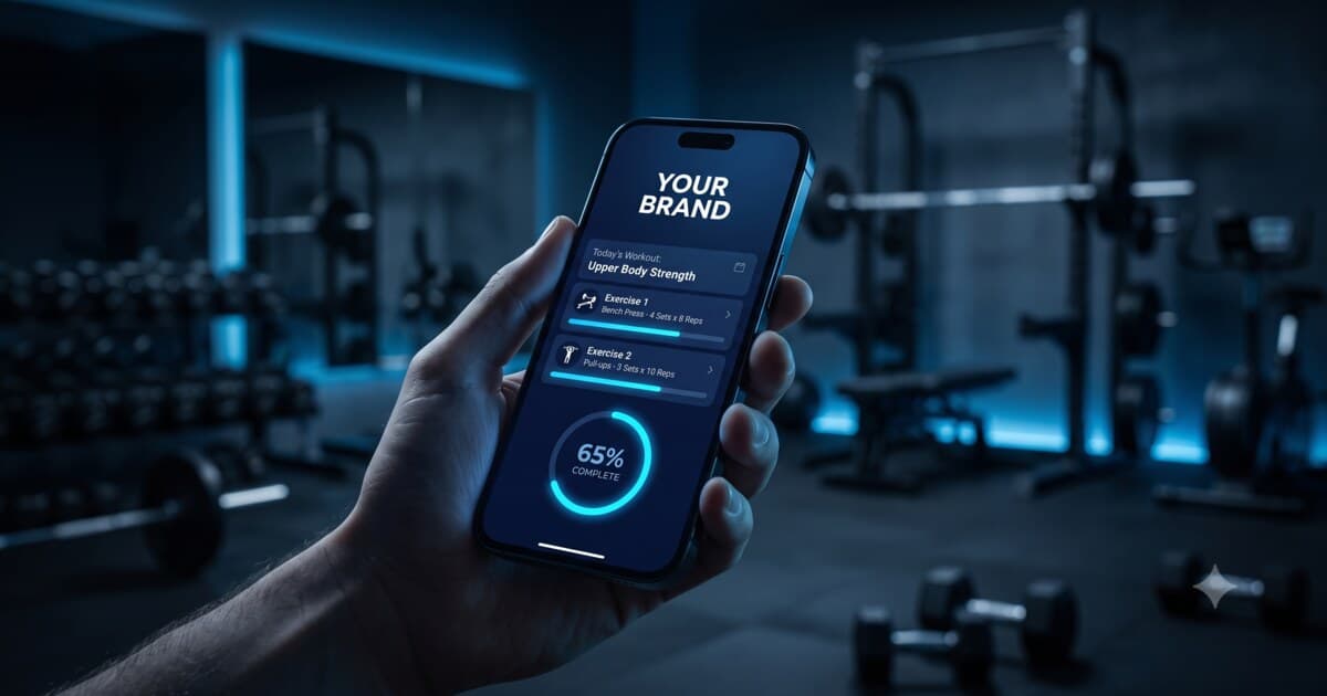 Cover image for Eigene gebrandete Fitness-App bauen (ohne Code)