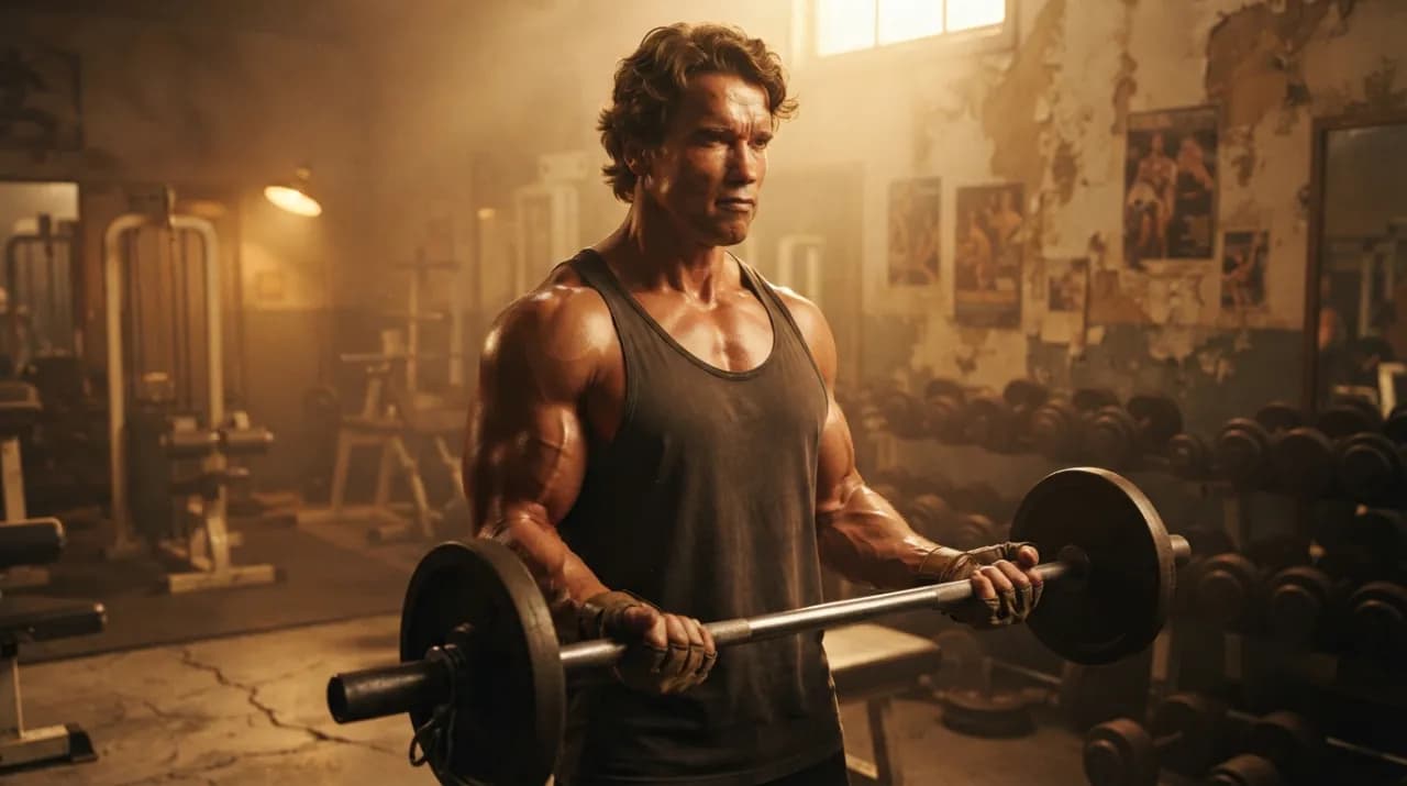 Cover image for Old-School Bodybuilding: Build Classic Mass