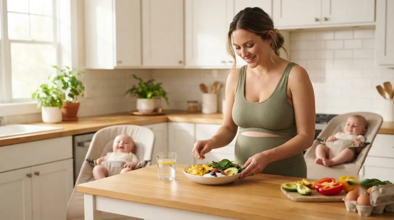 Cover image for Postpartum Weight Loss While Breastfeeding